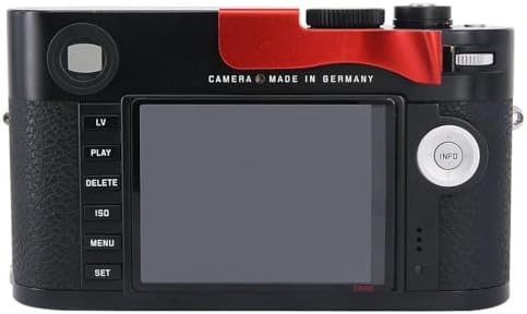 Haoge THB-M24R Metal Hot Shoe Thumb Up Rest Hand Grip for Leica M Typ240 M240, M-P Typ 240 M240P, M Typ262 M262, M-D Typ 262 Camera Red - Image 3