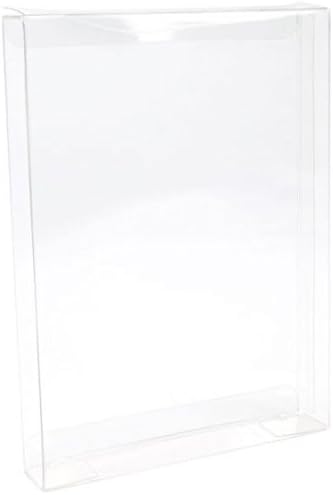 ClearBags Crystal Clear Box | 25 Boxes | Size: 5 3/8" x 1" x 7 3/8" Holds Cards | High Density PET Soft Fold Design Protects Cards, Letters, Photos | Archival Safe | FB15﻿ - Image 4