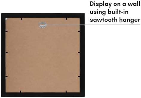 Americanflat 12x12 Picture Frame - Engineered Wood - Black - Image 5