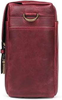 MegaGear Genuine Leather Camera Messenger Bag Mirrorless Portable electronic device cover - Image 6