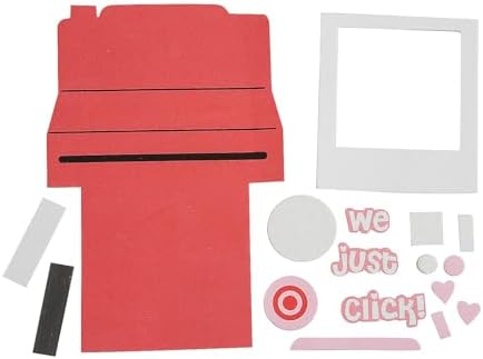 Fun Express Valentine Instant Picture Frame Magnet Craft Kit – 12 Sets - DIY Arts & Crafts for Kids, Perfect for Classroom Valentine’s Day Party Activities - Image 2