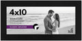 Americanflat 4x10 Picture Frame - Engineered Wood - Black by Americanflat