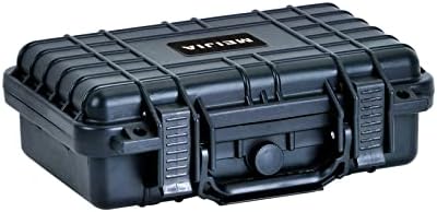 MEIJIA Portable All Weather Waterproof Protective Hard Case, Small Camera Case,Dry Case with Customizable Foam,Fit Use of Drones, Camera,Equipments, 11.65 ”x8.35”x3.78” by MEIJIA