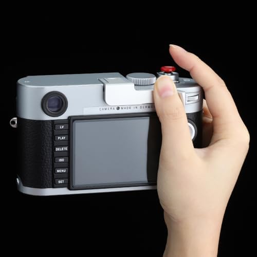 Haoge THB-M24S Metal Hot Shoe Thumb Up Rest Hand Grip for Leica M Typ240 M240, M-P Typ 240 M240P, M Typ262 M262, M-D Typ 262 Camera Silver - Image 2