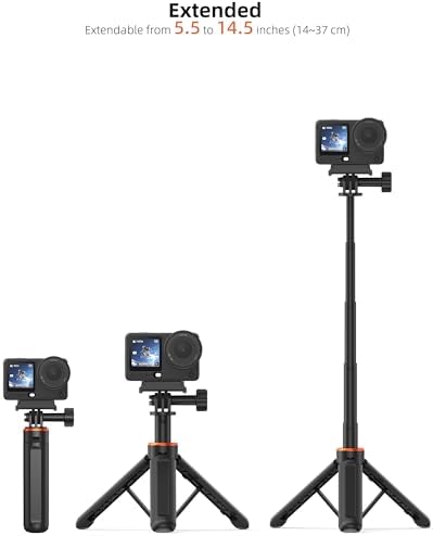 14" Osmo Action Camera Tripod Kit for DJI Action 5 Pro/4/3, All GoPro - Image 5