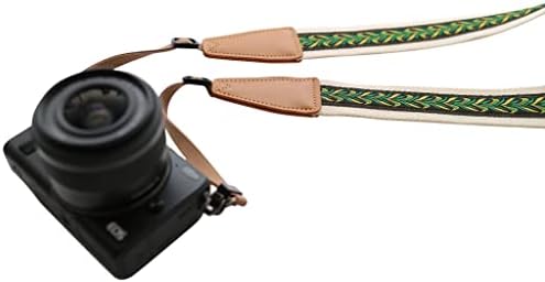 UNIKSTRAP Original Design Personalized Adjustable Camera Strap Vintage Style Peacock Feather, Fit for Canon Nikon Sony Olympus Interchangeable Lens Digital Camera/DSLR etc. - Image 3