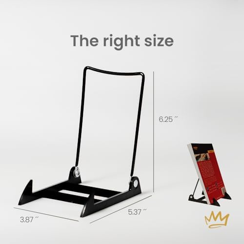 KINGDOM SOLUTIONS - 6.25" Black Acrylic Display Stand Made in USA - 12 Pack - Image 2