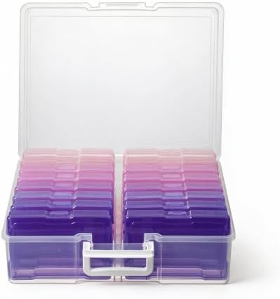 novelinks Photo Storage Boxes with Handle, Photo Organizers and Storage by novelinks