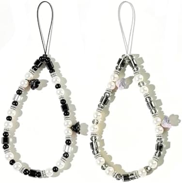 Phone Charm Beaded Camera Wrist Strap Cute Chain Lanyard Wristlet by Unknown
