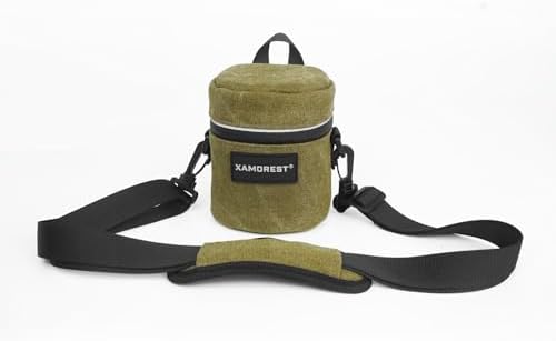 Camera Lens Case Lens Bag Compatible (3.15" x 3.74"(Canvas, Green)) - Image 2