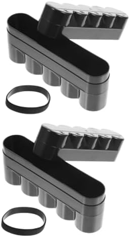 Artibetter 2pcs Box Film Storage Box Desktop Carrying Case Desktop Case Desktop Stand Film Canisters Desktop Protector Film Canister Holder 35mm Film Holder Plastic Empty Box with Cover by ARTIBETTER
