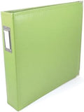 We R Memory Keepers 12x12 Photo Album, Kiwi, Protect Memories & Photos, Acid-free Faux Leather, Snag-free Rings, Includes 5 Page Protectors, Scrapbooking by WeRMemoryKeepers