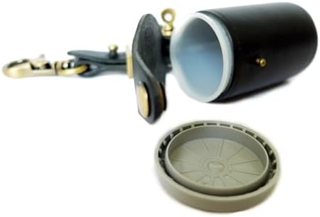ZVZKC Leather 35mm Film Case Keychain, 35mm Film Holder Film Canisters with Caps for Film Photography & Gifts,H1.96in (Black) - Image 6