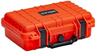 MEIJIA Portable All Weather Waterproof Protective Hard Case, Small Camera Case,Dry Case with Customizable Foam,Fit Use of Drones, Camera,Equipments, 11.65 ”x8.35”x3.78” by MEIJIA