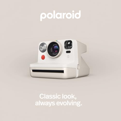 Polaroid Now 2nd Generation I-Type Instant Film Camera - Vintage White (9130) - Image 5