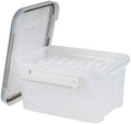 IRIS USA Photo Storage Box |Made in USA| 7 Cases - Clear by IRISUSA