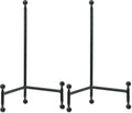 Red Co. Decorative Tripod Plate Stand and Art Holder Easel in Black Finish - 11.5" h (Pack of 2) by RedCo