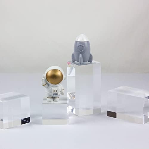 Polished Acrylic Cube Cylinder Round Photo Props, Transparent Cube - Image 5