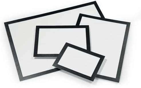 Durable Duraframe Sign Holder, Self-Adhesive, Black, Half-Letter, 2 Pack - Image 2