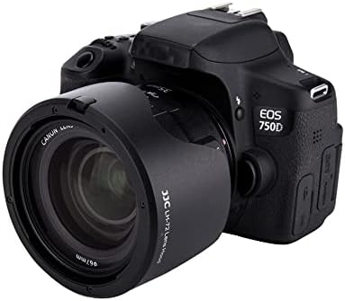 JJC EW-72 Reversible Dedicated Lens Hood Shade Protector for Canon EF 35mm f/2 is USM Lens Replaces Canon EW72 - Image 7