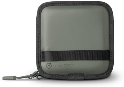 WANDRD Lens Filter Case - Store 4 Filters in Your Camera Backpack or Camera Case, Protect Photography Accessories from Scratches, Dust & Impact (Wasatch Green) by WANDRD