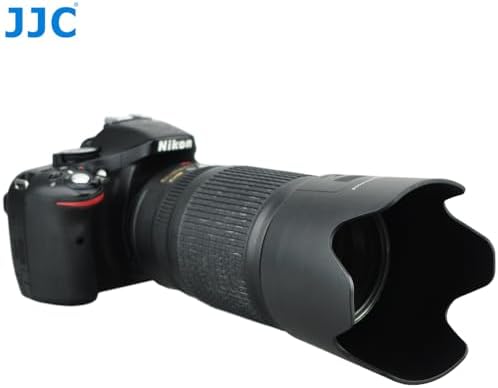 JJC HB-36 Lens Hood Reversible Lens Shade Cover for NIKKOR Nikon AF-S VR Zoom-Nikkor 70-300mm f/4.5-5.6G IF-ED, Replace Nikon HB-36 Lens Hood,Provide Lens with Extra Protector - Image 2