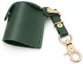 Compact PU Leather Film Roll Case for 35mm & 120 Format - Portable Storage Pouch with Keychain Loop by Unknown