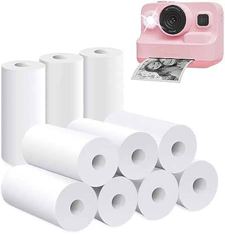 Printing Paper, Printing Camera Refill Thermal Paper 10 Rolls, BPA Free, BLL2 (10 Rolls) by Dylanto