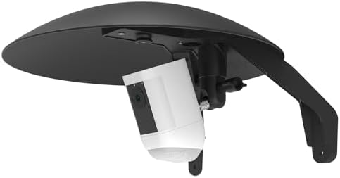 HOLACA Universal Sun Rain Shade Camera Cover for Outdoor Security Camera by HOLACA