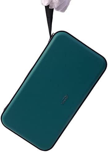 CD DVD Case, 72 Capacity Heavy Duty Wallet, DVD CD Case Holder for Car, Hard Shell Sturdy case, CD Disk Holder, DVD disc Binder, Booklet, Protective Blu-ray Wallet (72 Capacity,Dark green) - Image 3