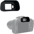 Kiwifotos Long Soft Eyecup Eyepiece Viewfinder for Canon EOS R7 Camera by KIWIFOTOS