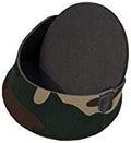 LensCoat Hoodie, Medium Front Neoprene Lens Cap Fits Hoods from 3.75" to 4.25" camera lens neoprene protection Forest Green camouflage lenscoat by LENSCOAT