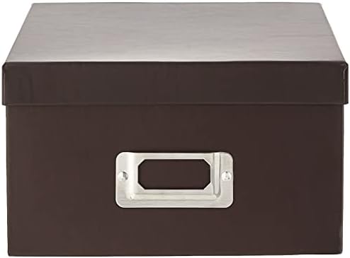 Pioneer Photo Albums B-1S/DB B-1S Photo Storage Box, Dark Brown - Image 2