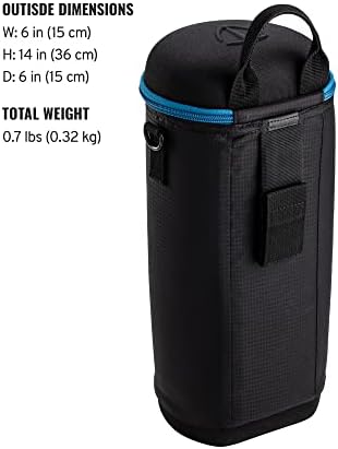 Tenba Tools Lens Capsule for DSLR and Mirrorless Lenses 12x5 in. (30x13 cm) – Black (636-360) - Image 2