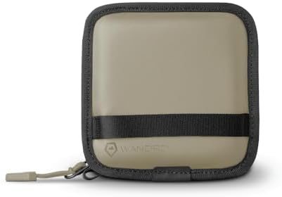 WANDRD Lens Filter Case - Store 4 Filters in Your Camera Backpack or Camera Case, Protect Photography Accessories from Scratches, Dust & Impact (Yuma Tan) by WANDRD