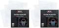 BCW 12-Inch Outer Sleeves – 100 Pack | Clear 2 Mil Polypropylene | Acid-Free Archival Quality for 33 1/3 RPM Album Covers | Ideal for Collectors by BCW
