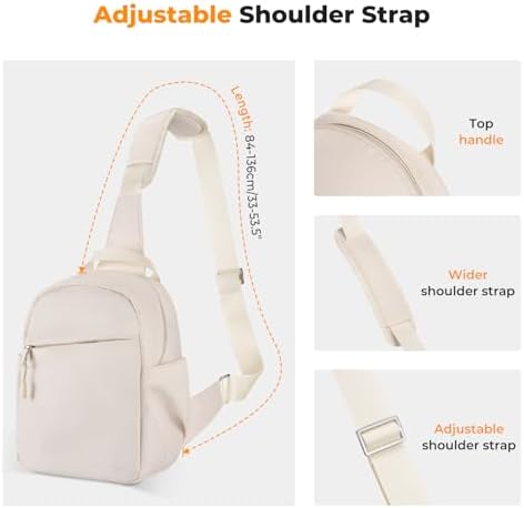 K&F CONCEPT Camera Sling Bag, Compact Crossbody Bag for DSLR Mirrorless - Image 5