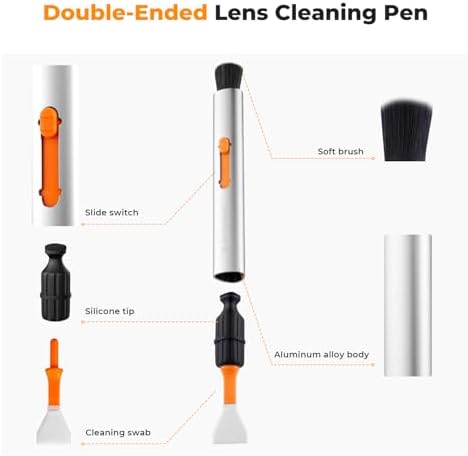 K&F CONCEPT Professional Lens Cleaning Pen for Bluetooth Earphones,Glasses - Image 2