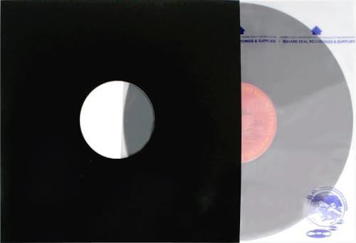 (100) 12 Inch Record Inner Sleeves - 3-Layers of Archival Quality, Anti-Static HDPE with Rice Paper Enclosed Insert for Extra Rigidity #12IM - Image 3