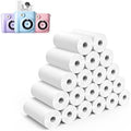 20 Rolls Instant Print Camera for Kids Refill Print Paper - Hikkon Thermal Print Paper Rolls Photo Print HD Printing for Most Kids Instant Camera(White) by Hikkon