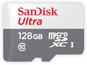 SanDisk Ultra 128GB UHS-I Class 10 MicroSDXC Memory Card Up to 80mb/s SDSQUNC-128G with Adapter - Image 4