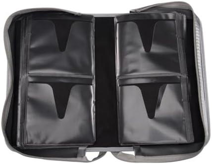128 Capacity CD/DVD case Wallet, Storage,Holder,Booklet （Silver） - Image 4