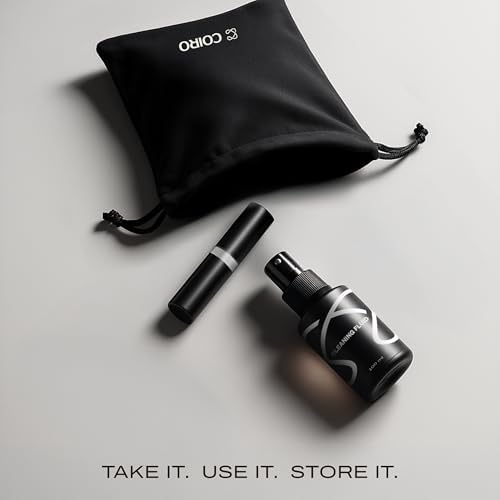 C Coiro Camera Lens Cleaning Kit 3in 1– Lens Cleaner Spray 100ml, Soft Brush & Microfiber Cloth – DSLR, Mirrorless Camera Cleaner Compatible for Canon, Nikon, Sony - Image 6