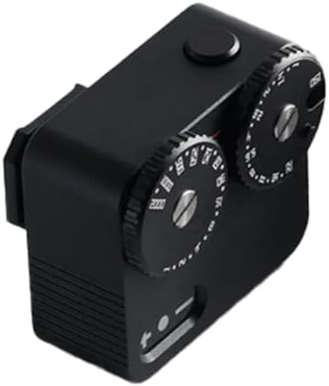 Light Meter II Cold Shoe for DSLR Film Camera Light Meter 12 Shutter Speed Photography Replacement Parts Accessories (Black) by Unknown