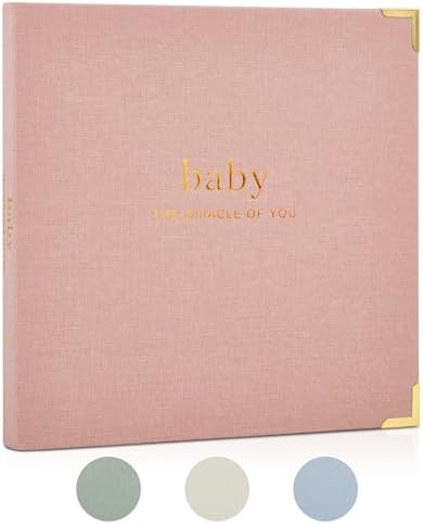 Keepsake Baby Memory Book for Boys and Girls - Timeless First 5 Year Book by ZICOTO
