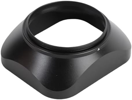 GOWENIC Camera Lens Hood Aluminium Alloy, Square Lens Hood Shade (40.5mm) - Image 3
