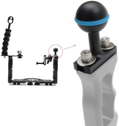 and Practical Aluminum Camera Grip Handle Ideal for Scubas Diving and Underwater Photography Adventure Camera Grip Handle for Scubas Diving - Image 2