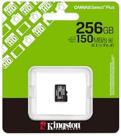 Kingston Canvas Select Plus Micro SD Memory Card 256GB micSDXC Gen3 150R A1 SD Adapter Not Included - SDCS3/256GBSP - Image 3