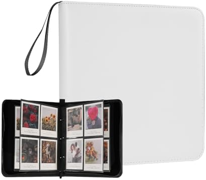 Large Polaroid Photo Album Binder, 240 Pockets. White by GoldbarleyDesign
