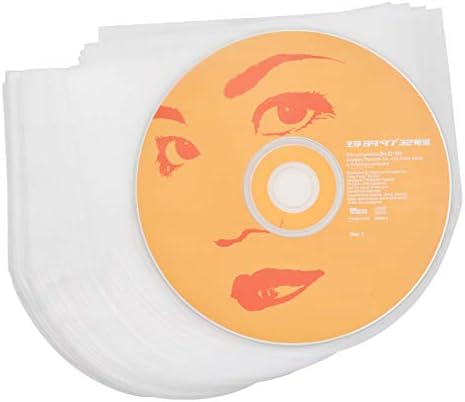 50 Clear Mini LP Anti-Static 3 Mil Plastic CD Inner Sleeves by Unknown